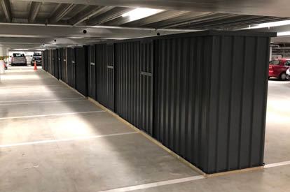 Apartment storage sheds