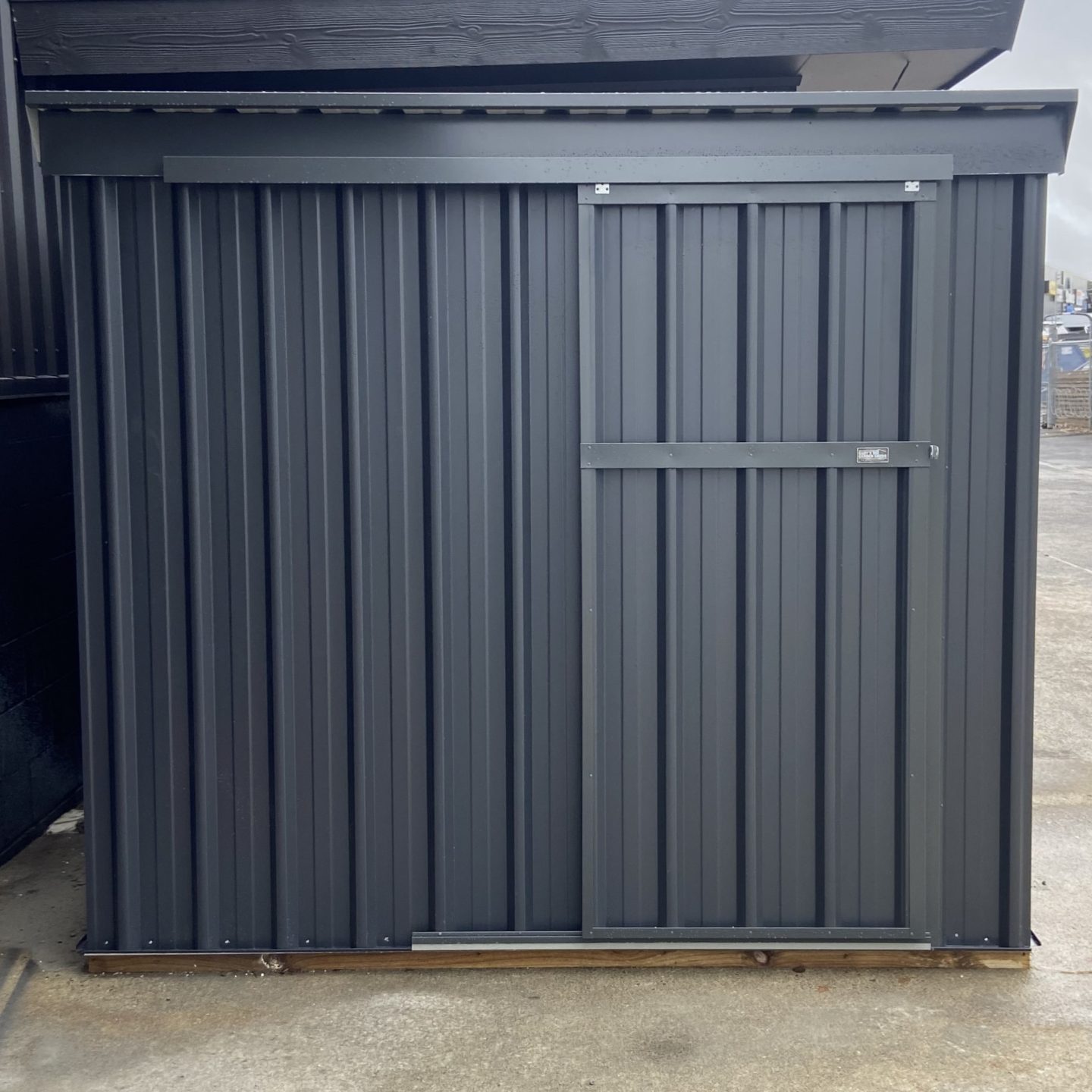 Clearance 2.4x1.8m Windsor Grey Gary's Garden Sheds Quality Outdoor